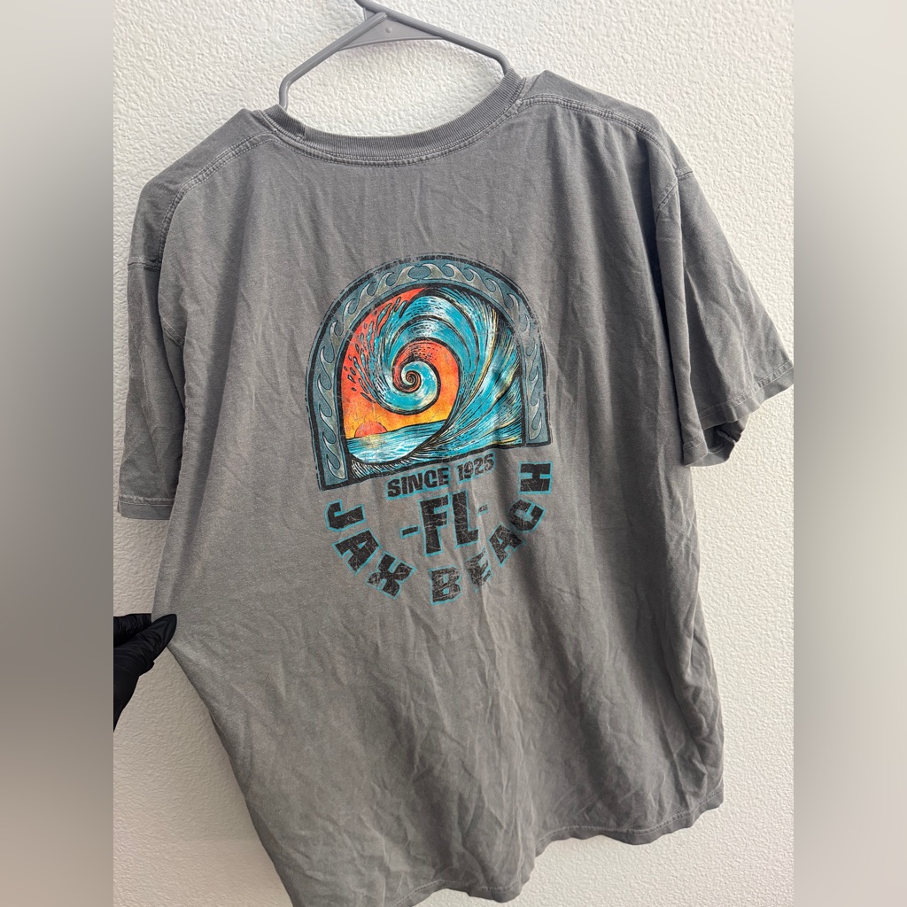 Jax Beach Florida Short Sleeve Tee